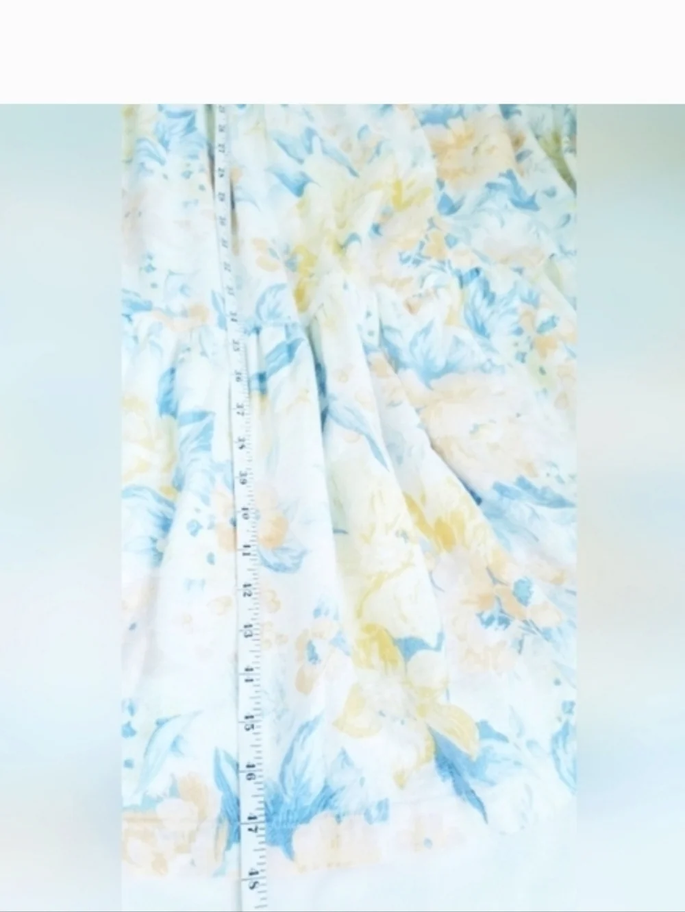 Abercrombie & Fitch Floral Sleeveless Spaghetti Strap Linen Blend Maxi Dress